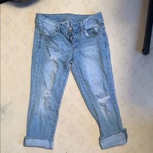 American Eagle Artist Crop Stretch jeans